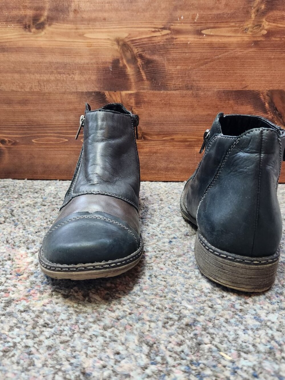 Remonte Patchwork Booties - Picture 2 of 4